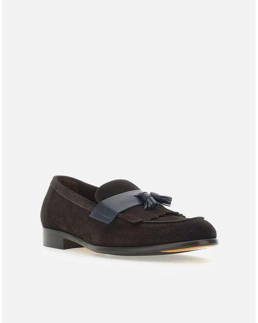 Doucal's White Flat Shoes for men