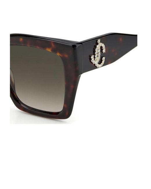 Jimmy Choo Black Eleni/G/S Sunglasses