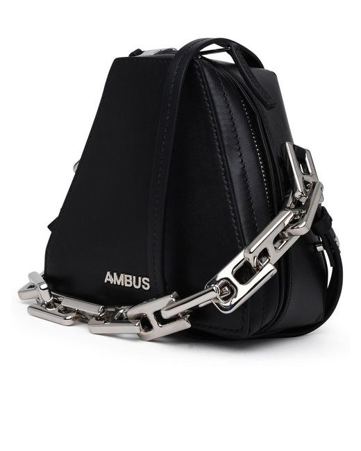 Ambush Black Small Tri Tote Bag