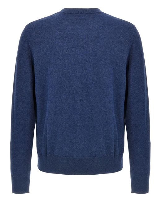 DSquared² Blue 'Crewneck' Sweater for men