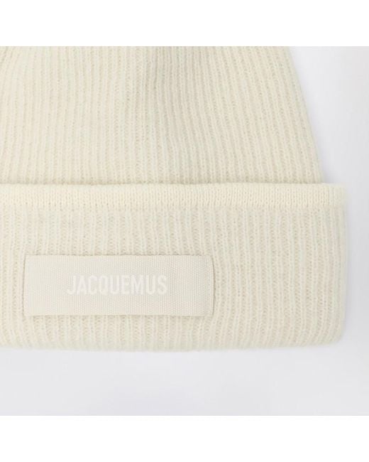 Jacquemus Natural Cap With Logo