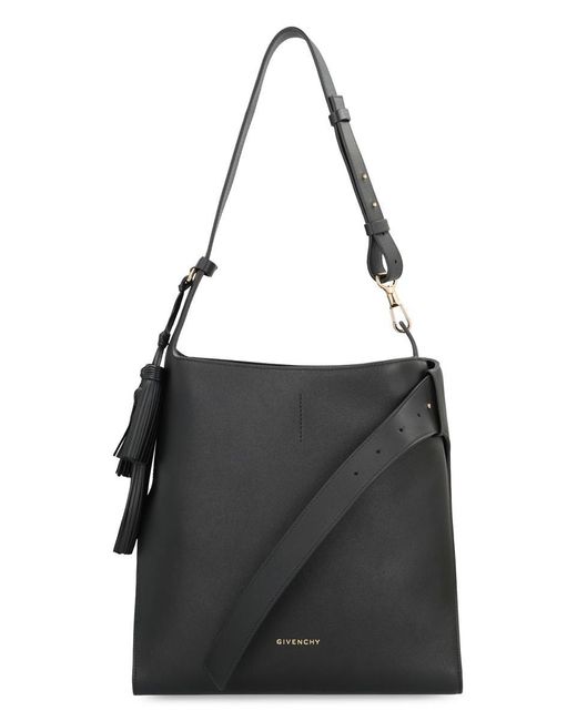 Givenchy Black Medium Belted Hobo Bag