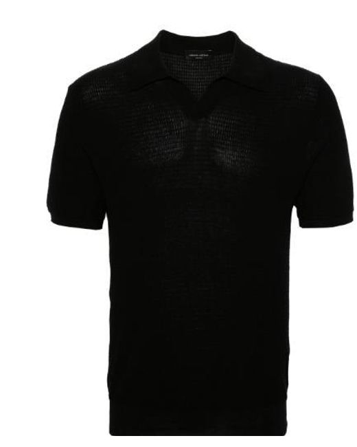 Roberto Collina Black T-shirts And Polos for men