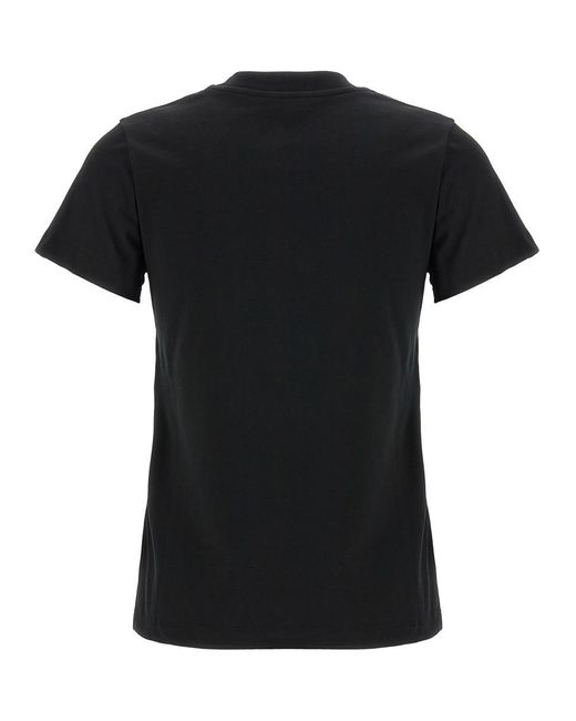 Alexander McQueen Black 'Cut And Sew' T-Shirt