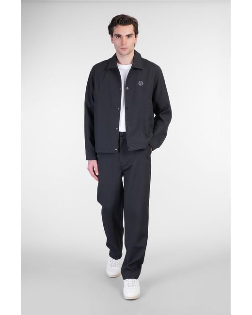 Sergio Tacchini Blue Davide Casual Jacket for men