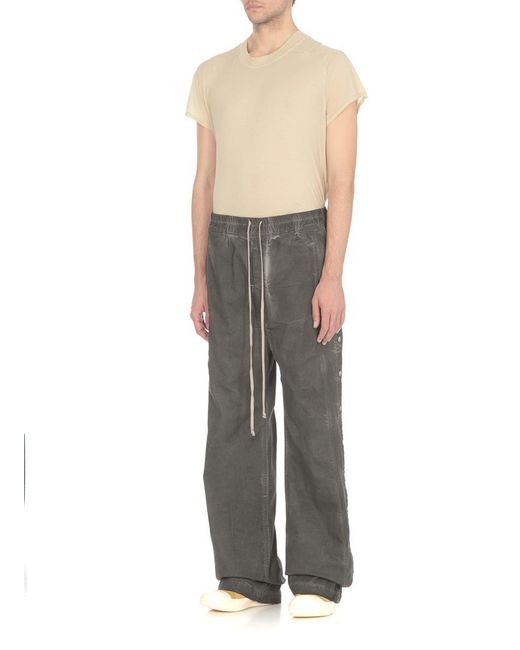 Rick Owens Gray Trousers Grey for men