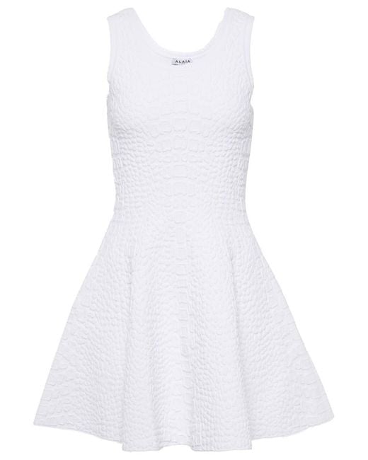 Alaïa White Dresses