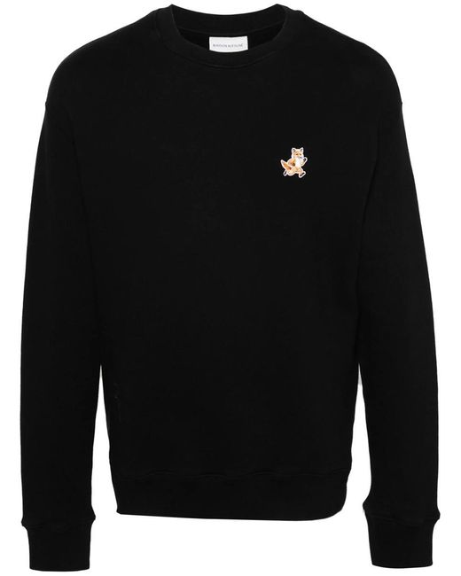 Maison Kitsuné Black Sweatshirt
