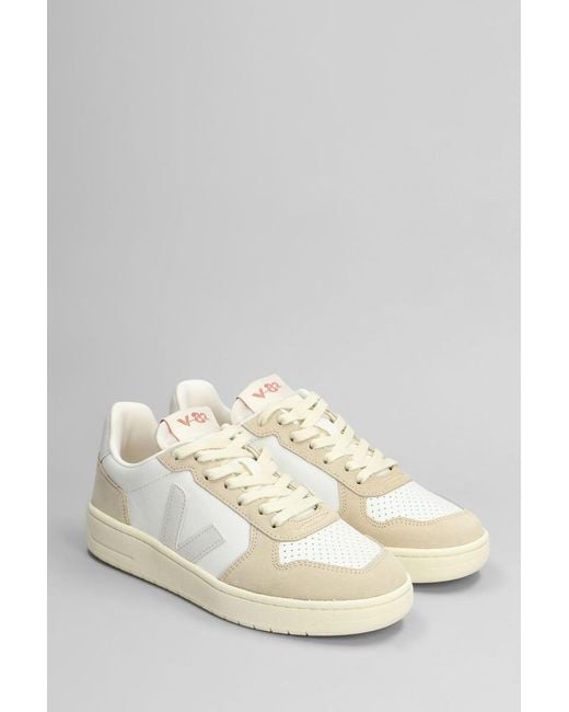 Veja White V-82 Sneakers