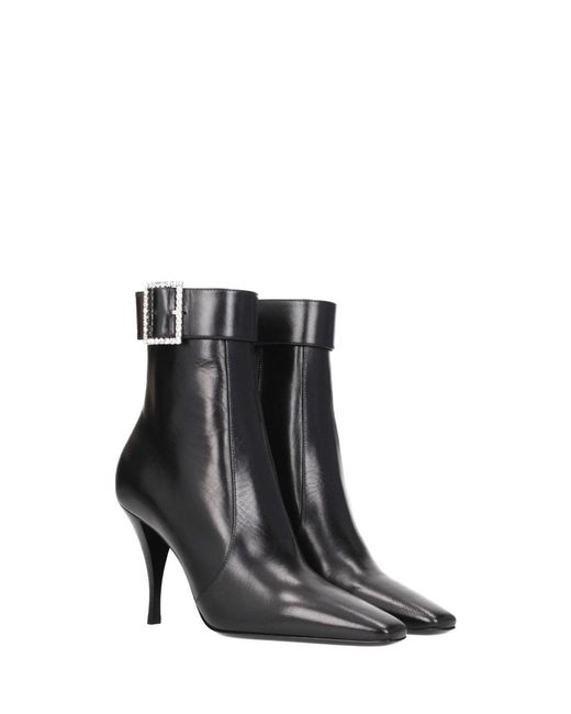 Saint Laurent Black Stivale