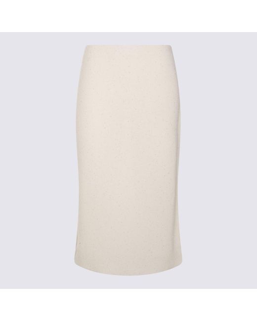 Fabiana Filippi Natural Cotton Skirt