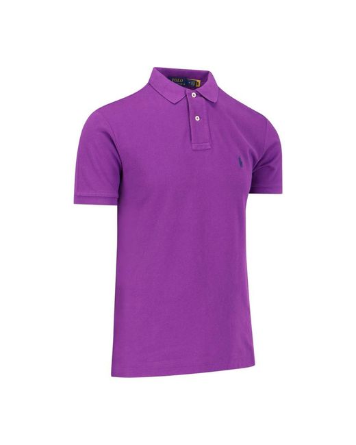 Polo Ralph Lauren Purple T-shirts And Polos for men