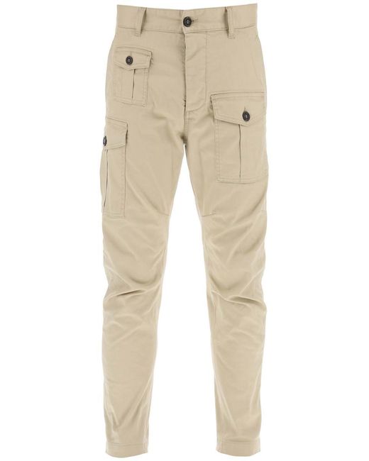 DSquared² Natural Sexy Cargo Pants for men