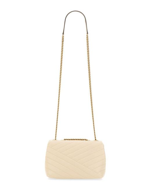 Tory Burch Natural Shoulder Bag "Kira" Small