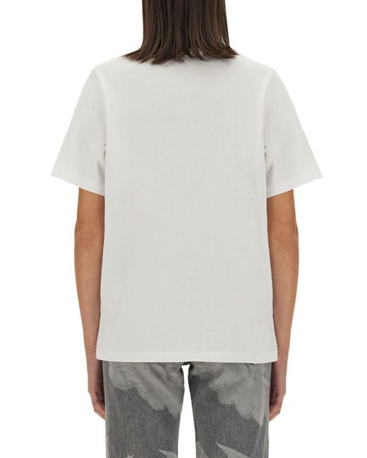 Fiorucci White T-Shirt With Logo
