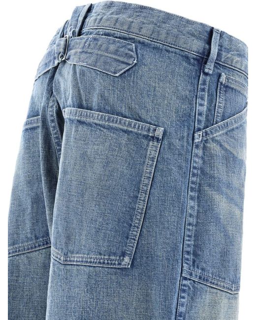Human Made Blue "Baggy" Jeans for men