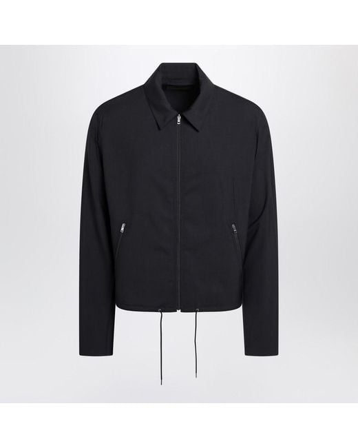 Prada Black Jacket With Zip for men