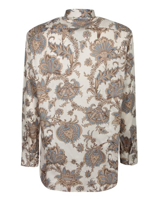 Etro Gray Shirts for men