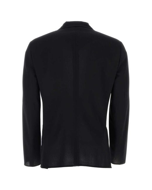 Giorgio Armani Black Jackets And Vests for men