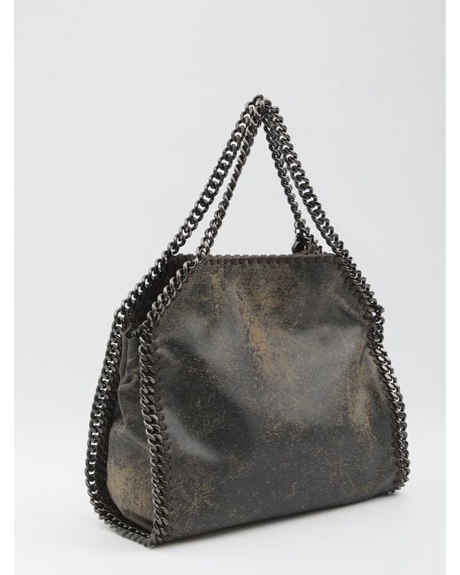 Stella McCartney Black Falabella Mini Tote Bag