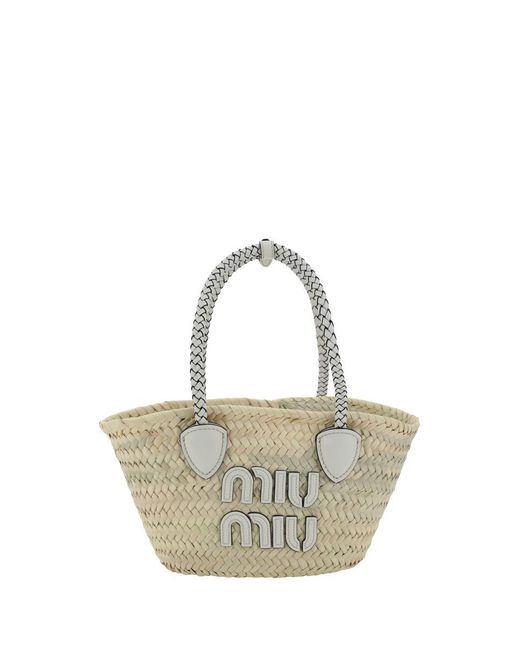 Miu Miu Metallic Handbags