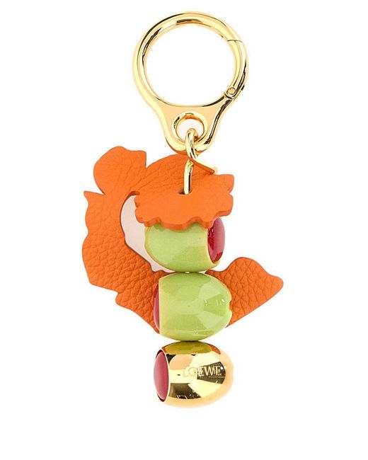 Loewe Orange Key Tag