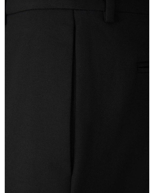 Saint Laurent Black Wool Dress Pants