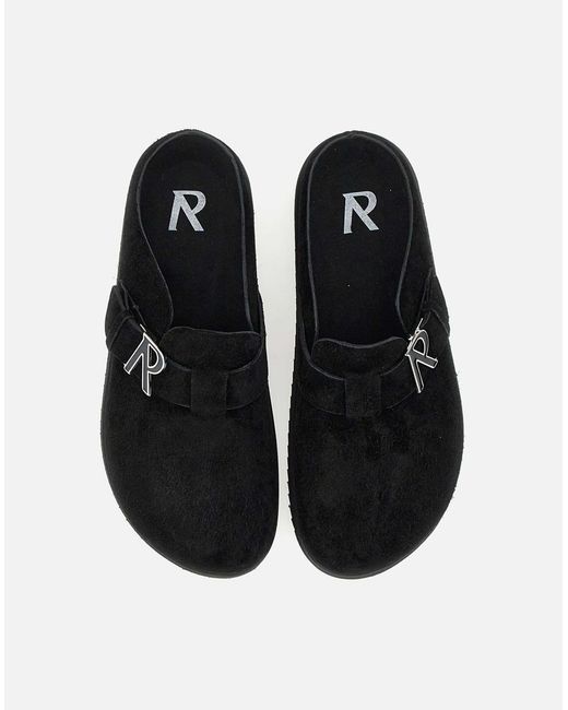Represent Black Sandals for men