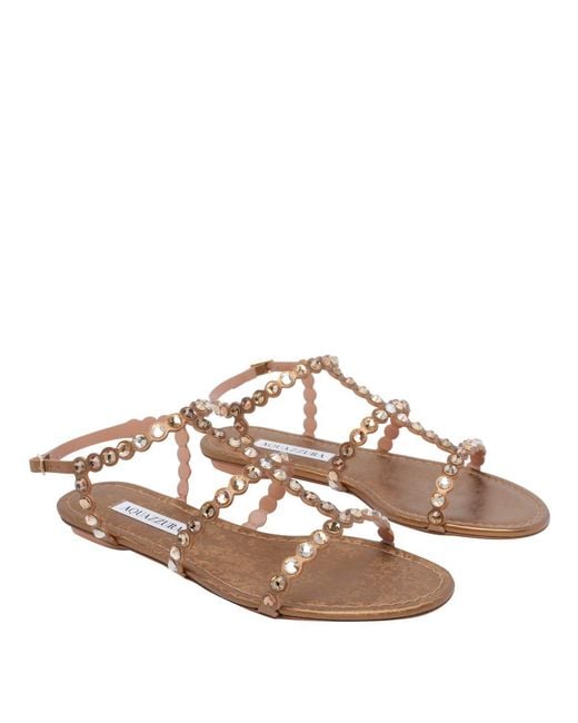 Aquazzura Brown Sandals