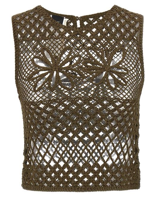 Pinko Black 'Gonzano' Top