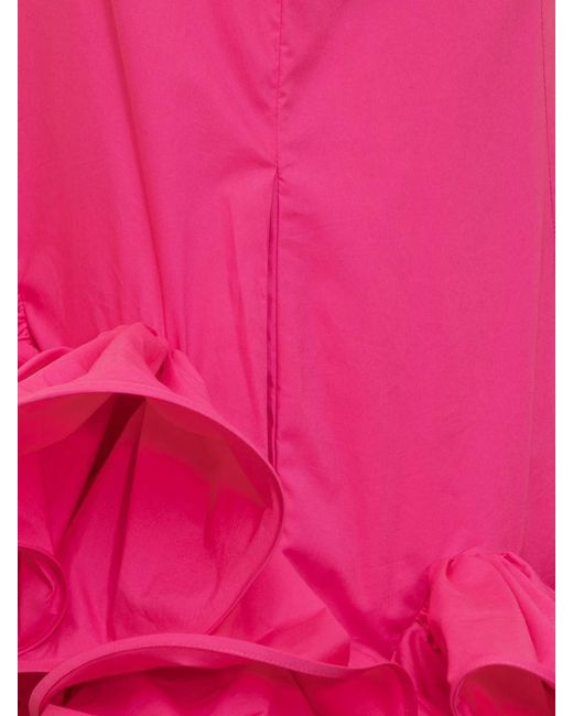 Rochas Pink Midi Dress