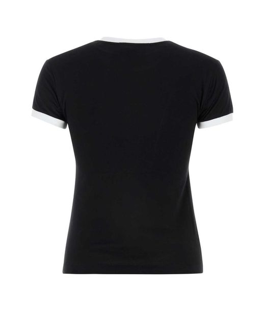 MSGM Black T-Shirt