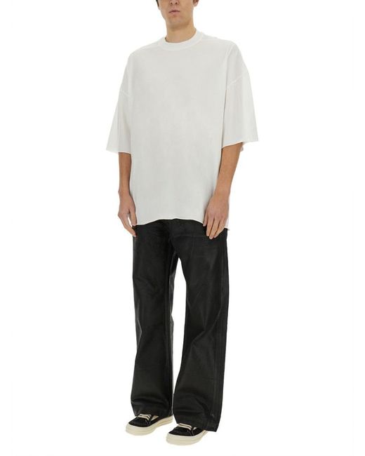 Rick Owens White Tommy" T-Shirt for men