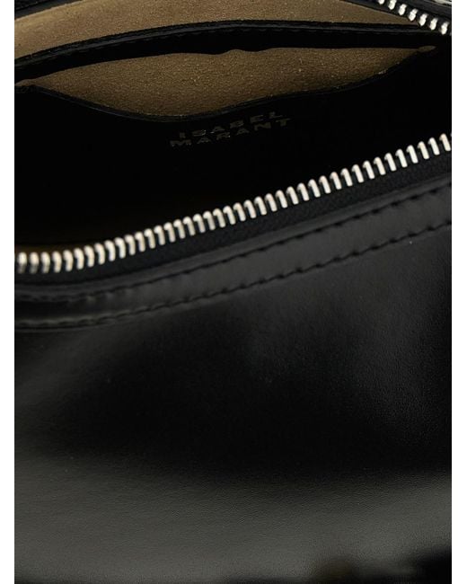 Isabel Marant Black 'Oskan Moon' Shoulder Bag
