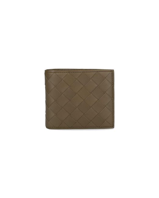 Bottega Veneta Green Bi-fold Wallet for men
