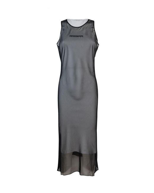 Patrizia Pepe Gray Abito Midi 2
