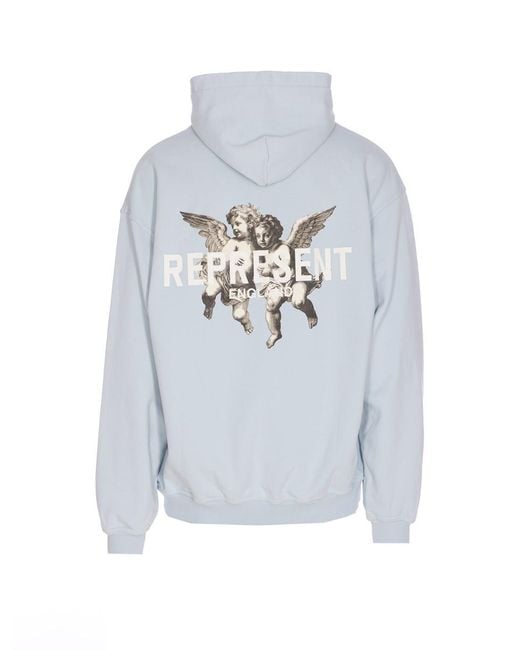 Represent Blue Sweaters for men