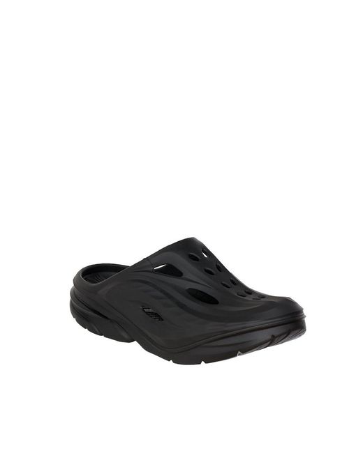 Hoka One One Black Sandals for men