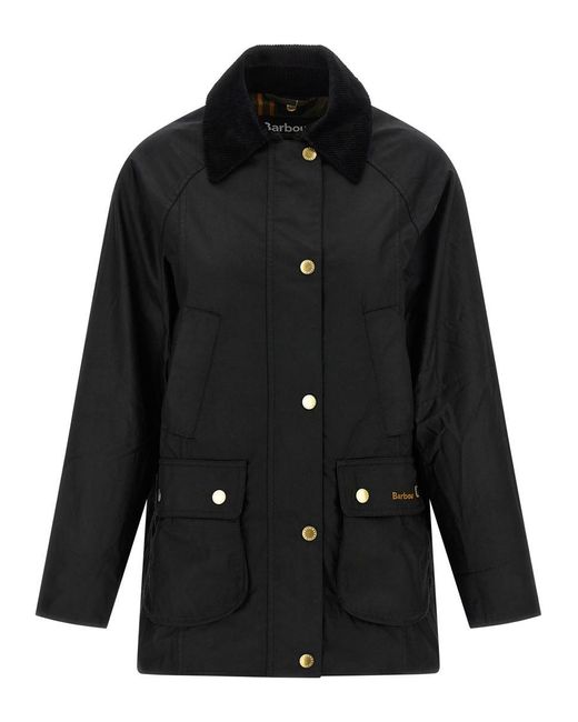 Barbour Black Modern Beadnell Puffer Jackets
