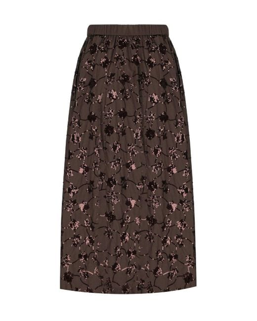 Weekend by Maxmara Brown Tembra Skirt
