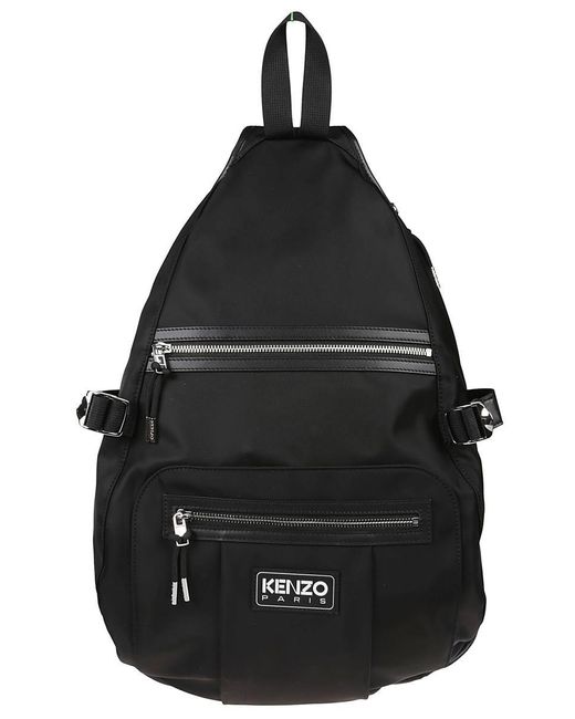 KENZO Black Backpacks for men