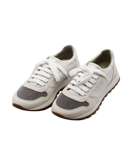 Brunello Cucinelli Gray Sneakers