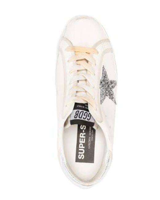 Golden Goose Deluxe Brand White Flat Shoes