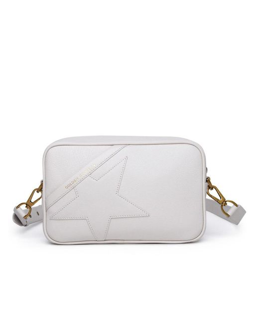 Golden Goose Deluxe Brand White 'star' Butter Leather Bag