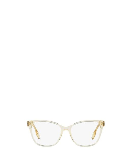 Burberry Eyeglasses In White For Men Lyst