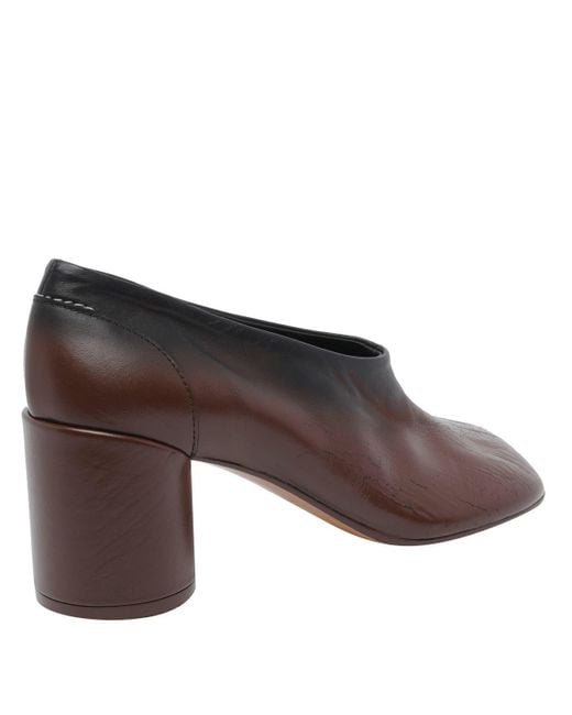 MM6 by Maison Martin Margiela Brown With Heel