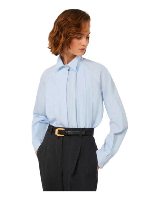 Weekend by Maxmara Blue Acanto Light Shirt
