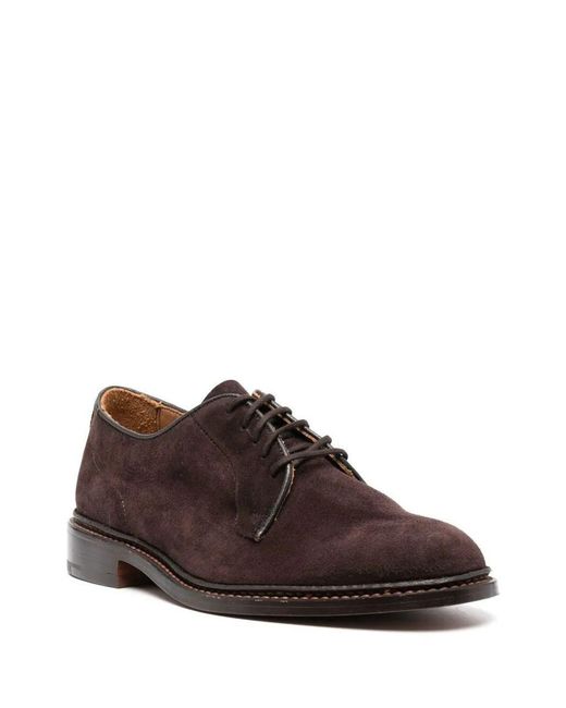 Tricker's Brown Robert Light Lace-Up Shoes for men
