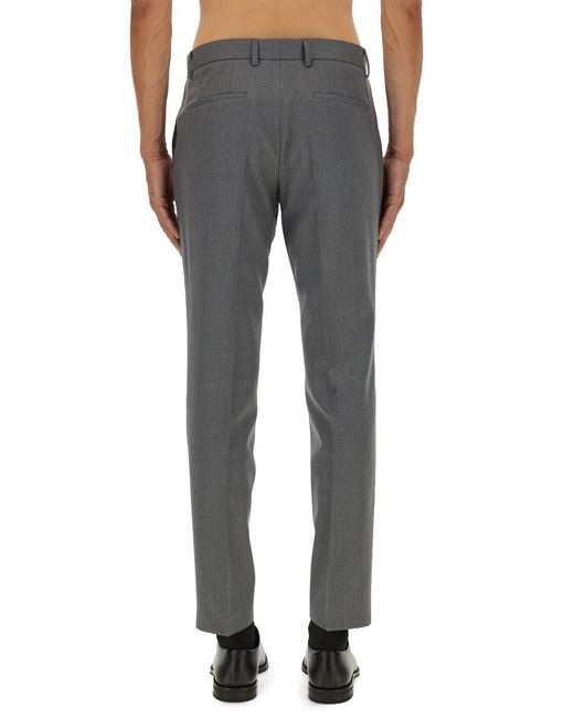 Boss Gray Slim Fit Pants for men