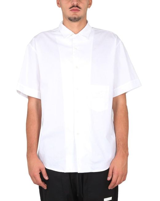 Ih Nom Uh Nit White Shirt With Pocket for men